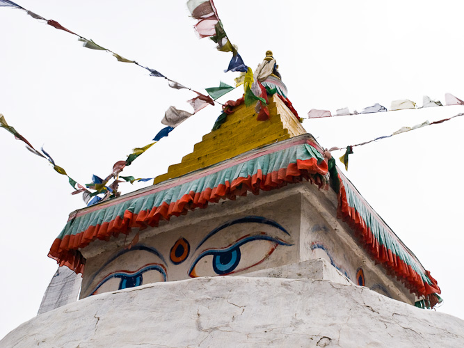 Stupa in Namche